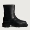 OFFICE BLACK LEATHER BOOT